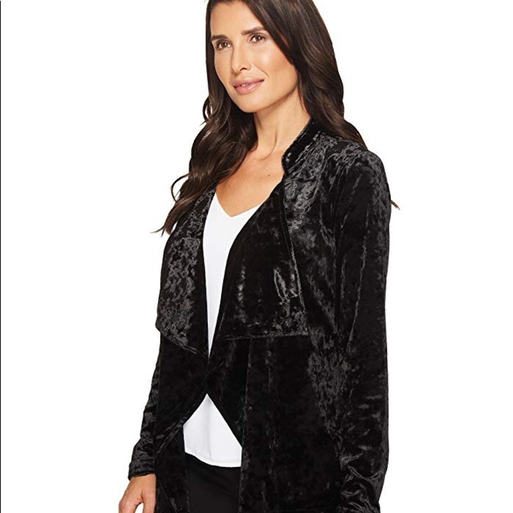 NWT Bobeau Magda Velvet Blazer - Picture 2 of 6